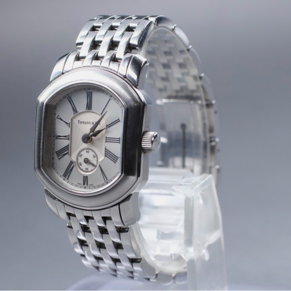 Tiffany & Co. Mark Coupe silver dial ladies watch